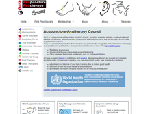 Tablet Screenshot of acupuncture-acutherapy.co.uk